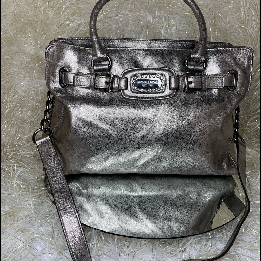 Charcoal grey authentic Micheal Kors handbag